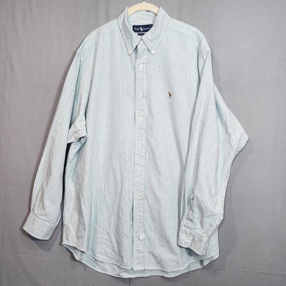 Ralph Lauren 100% Cotton Men's Button Up Shirts Sz 17 1/2 / 35 - Picture 2 of 5